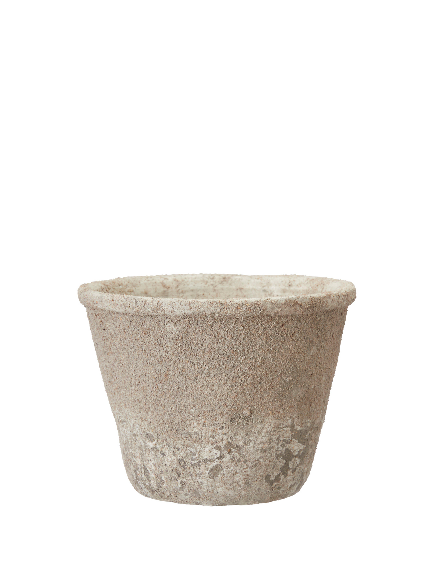 Liria neutral concrete pot.